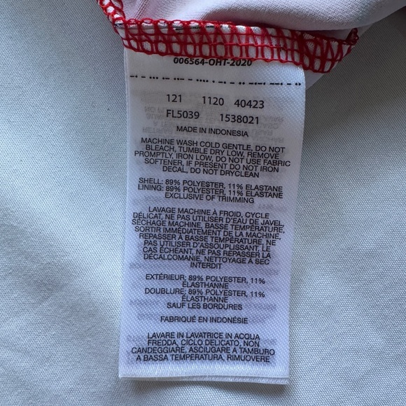 Columbia PFG Red Patterned Women’s Sleeveless Dress - Picture 5 of 7